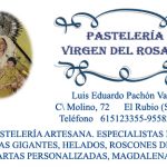 PASTELERIA VIRGEN DEL ROSARIO
C/ MOLINO 72
 EL RUBIO (SEVILLA)